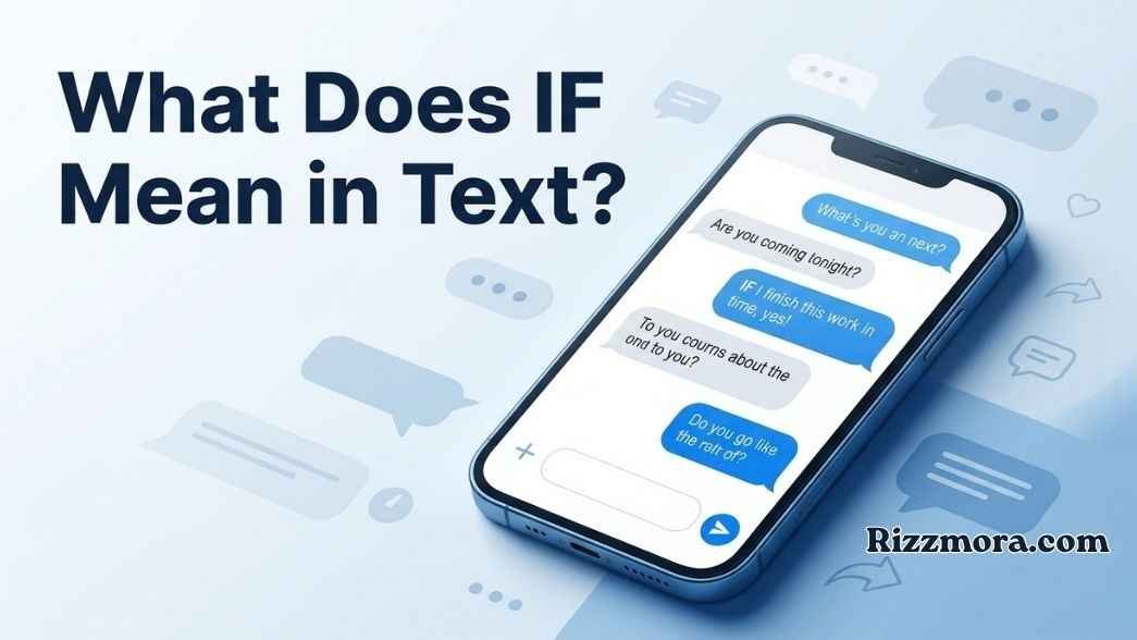 What Does IF Mean in Text