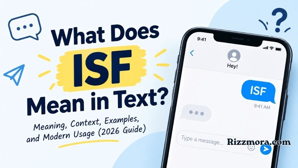 What Does ISF Mean in Text